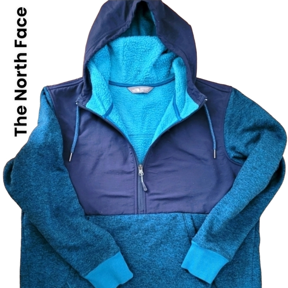 The North Face - Quarter Zip Sherpa Lined Fleece Pullover